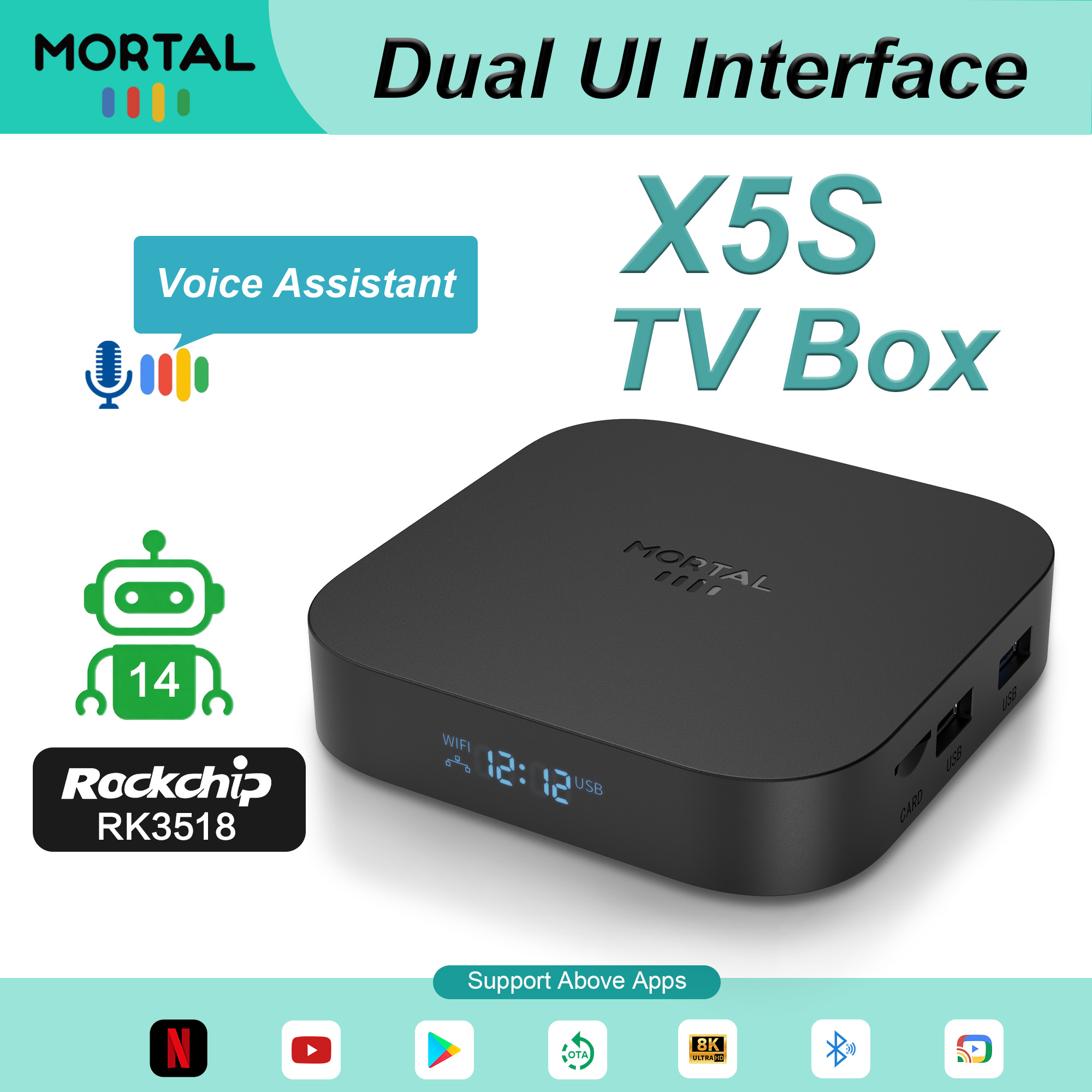 Radxa Rock 5B 16Gb - X5S Smart TV BOX con Sistema