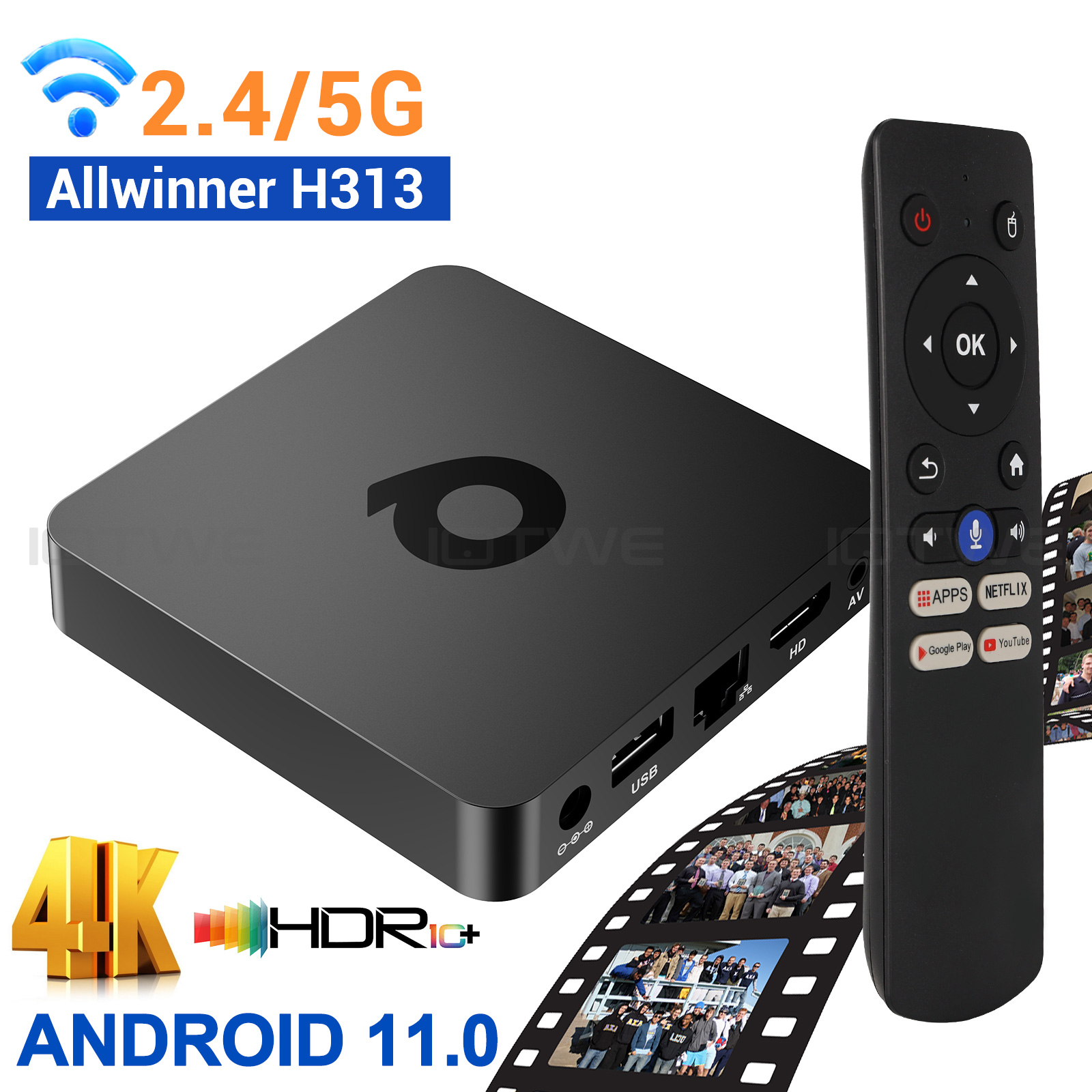 IOTWE T95Q 8K Compatible con A - Radxa Rock 5B 16Gb reseña y precio